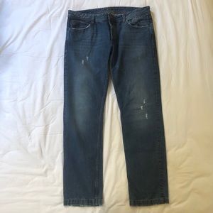 DOLCE & GABBANA Dark Blue Straight Fit Jeans